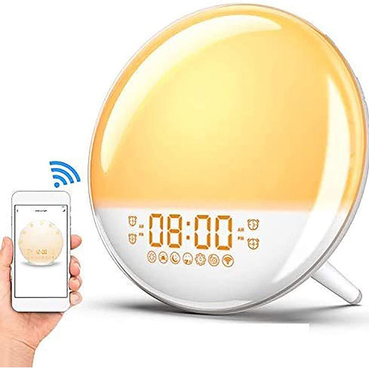 WiFi Smart Wake-Up Light Alarm Clock
