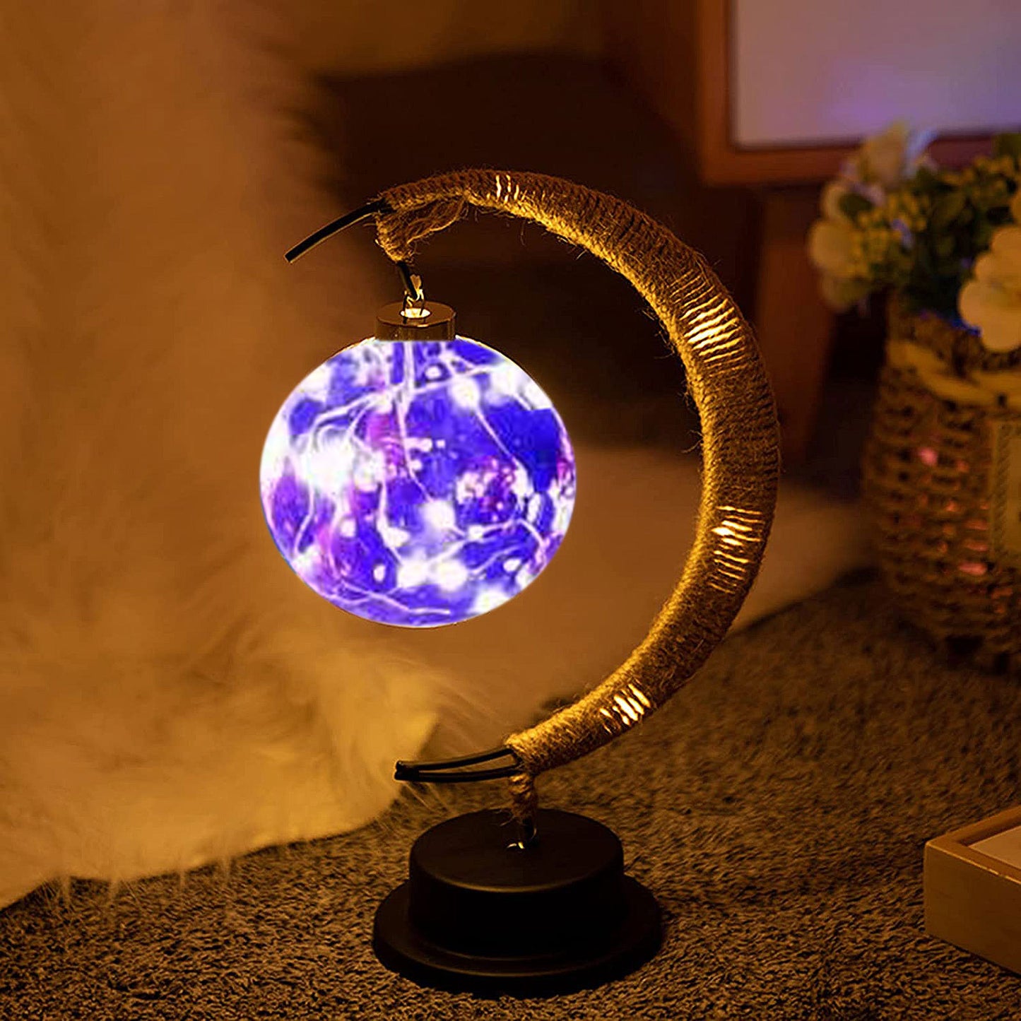 3D Moon Enchanted Lamp